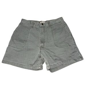 Vintage Wrangler for Women 12 Green Hiking Shorts